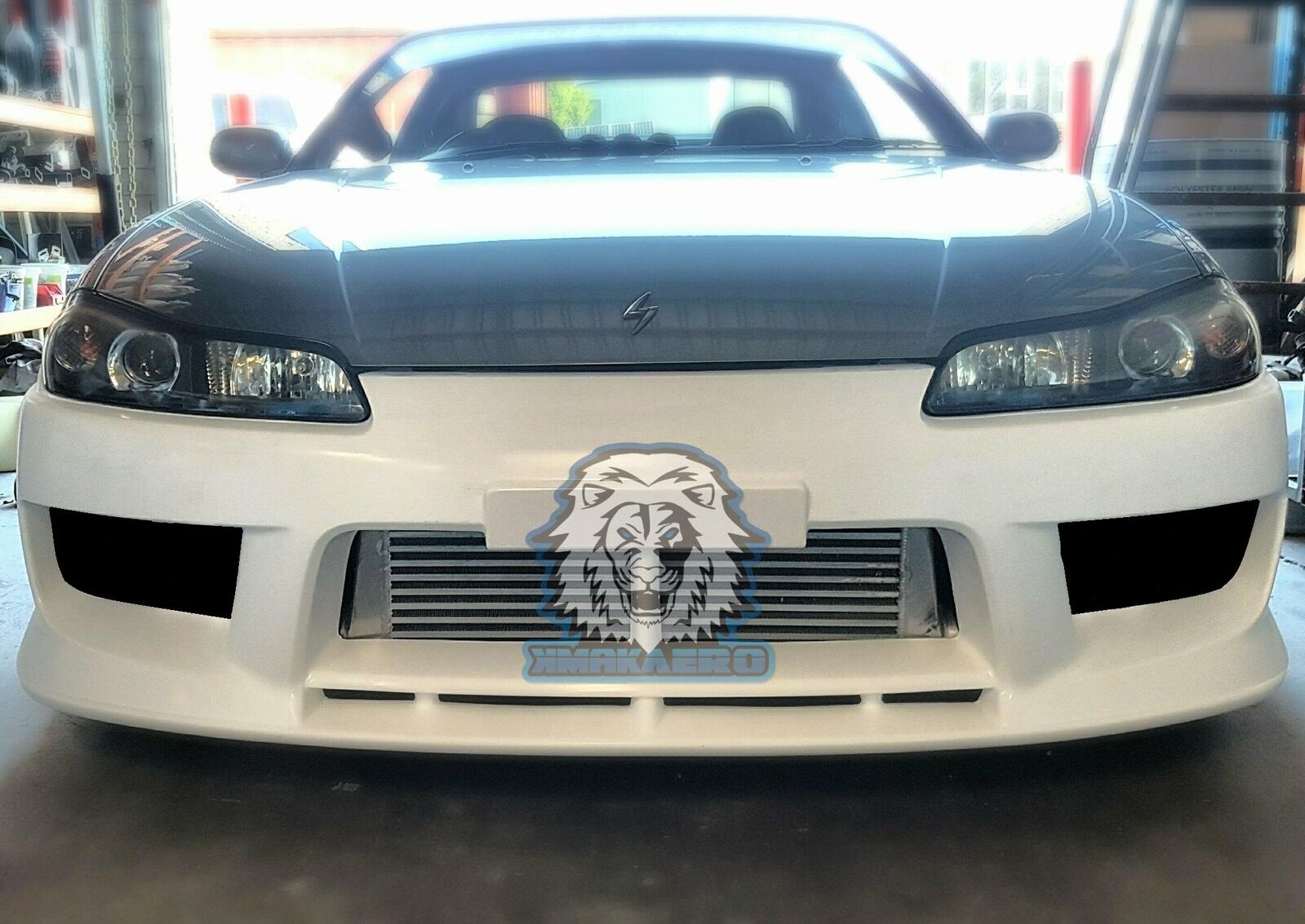 S15 Aero Style Front Bar Without Fog Light Mounts