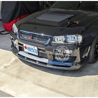 Nissan R34 Skyline Altia East Bear STYLE FRONT BAR LIP 