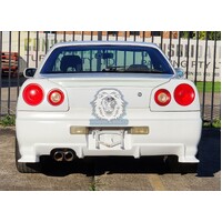 Nissan R34 Skyline Uras Type R Style REAR BAR (Coupe) GT GTT