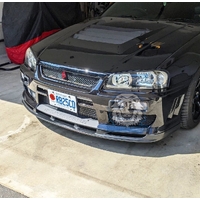 R34 Skyline Altia East Bear STYLE FRONT BAR LIP