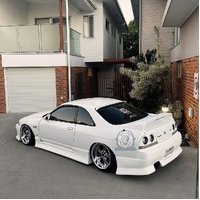 NISSAN R33 DUCE style SIDE SKIRTS (Coupe)