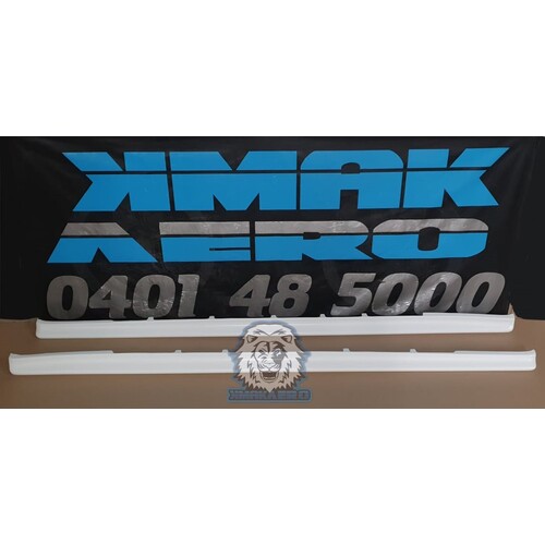 Nissan R34 Skyline Z-TUNE Style SIDE SKIRTS (Coupe) GT GTT GTR NISMO [Colour: WHITE]