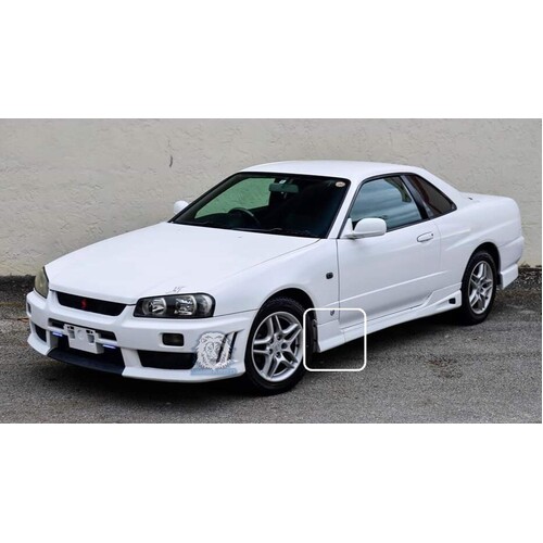 Nissan R34 Skyline Altia Style SIDE SKIRTS FRONT PODS (Coupe) GT GTT NISMO