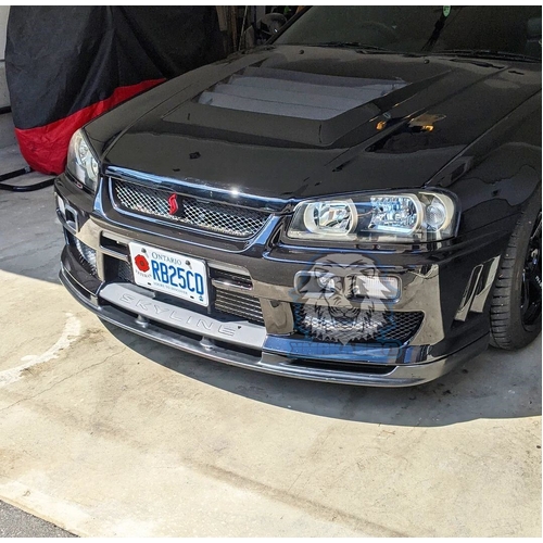 R34 Skyline Altia East Bear STYLE FRONT BAR LIP
